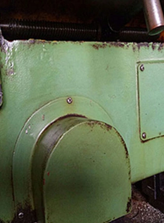 After steam cleaning