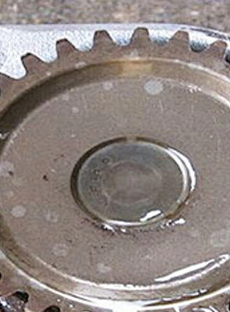 After steam cleaning