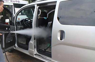 Vehicle body cleaning